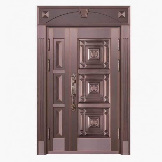 別墅純銅子母門(mén)