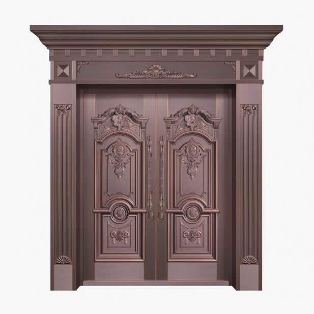 會(huì)所純銅大門