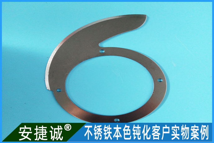 <b>不銹鐵絞肉機刀片本色鈍化案例</b>